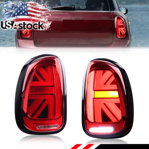 Red union jack - union, led
