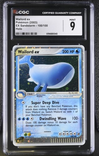 2003 pokemon wailord ex - pokemon,
