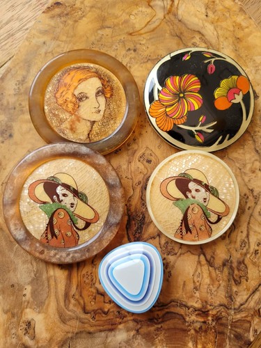 Lot ancienne broches design - lot,