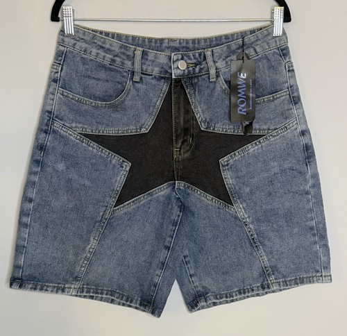 Pantaloncini uomo romwe denim - uomo,