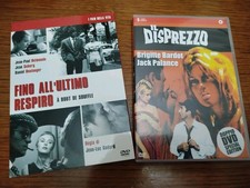 LOTTO 2 DVD JEAN LUC GODARD IL DISPREZZO E FINO ALL'ULTIMO RESPIRO