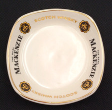 MACKENZIE  PORTACENERE PUBBLICITARIO - CERAMICA PDM MADE IN ENGLAND