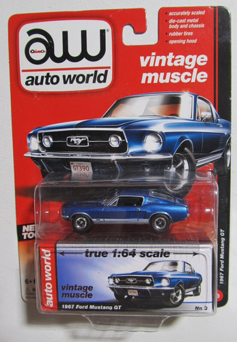Auto world vintage muscle - world,