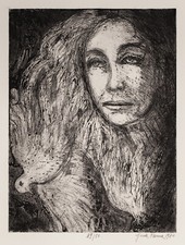 Gina ROMA "Donna e colomba"