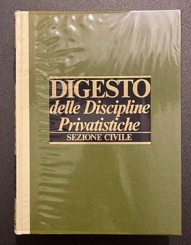 Digesto delle discipline - delle,