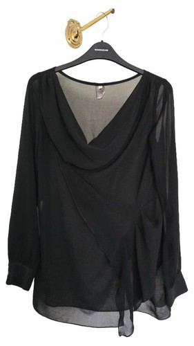 Please camicetta donna nero - please,