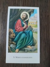 San Marco Evangelista, Holy Card, Paco 132
