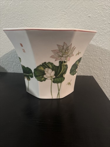 Vaso libellula loto vintage