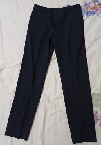 Pantaloni uomo zara blu navy - pantaloni,