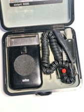 Rasoio elettrico vintage Braun Sixtant 6006 di Hans Gugelot MADE IN GERMANY