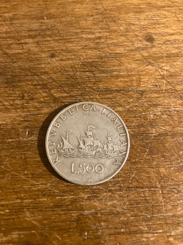 Moneta 500 lire argento 1960 - lire,
