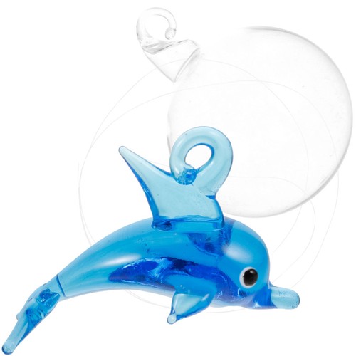 Vetro falso decorazione pesce - vetro,
