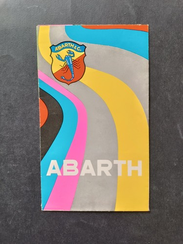 Brochure pieghevole abarth - brochure,