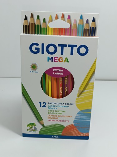 Mega giotto matite colorate - mega, da