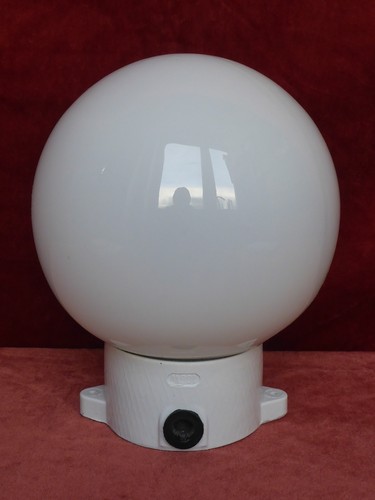 Vecchio runde lampada sfera - vecchio,