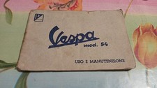 Manuale uso manutenzione Vespa