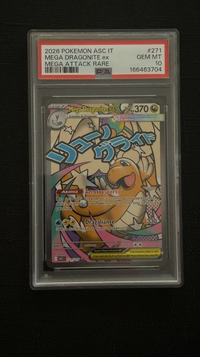 Pokemon card mega dragonite - card, ex