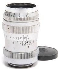 Steinheil Culminar 2,8/85 mm VL zona USA Leica attacco a vite NON TESTATO
