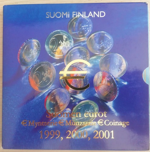 Finlandia divisionale monete - finlandia,