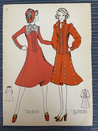 Fashion paper page print - page,
