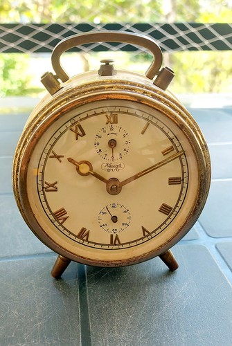 Sveglia meccanica vintage - meccanica,