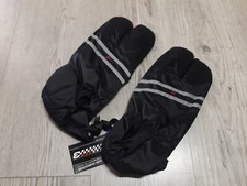 COPRIGUANTI IN NYLON ANTIPIOGGIA  MOTOCUBO TG XL NERI