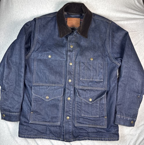 Filson foderato denim cape - denim,