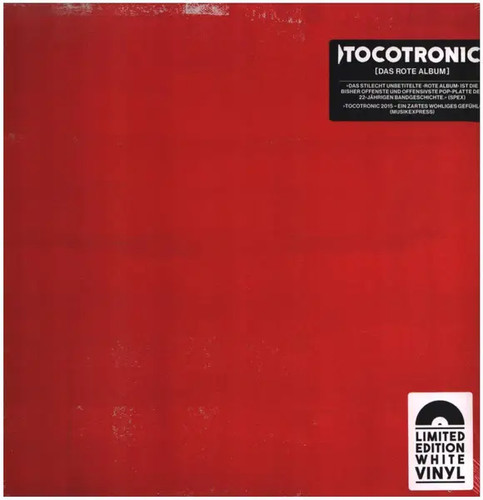 Tocotronic das rote album 2xlp - tocotronic,