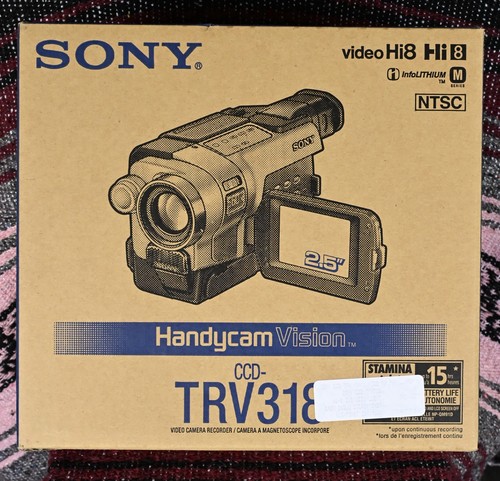 Sony handycam ccd trv318 8 - handycam, ccd-trv318