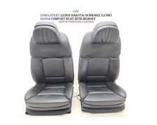 ✅✅✅BMW F10 F11 Set Di Sedili Comfort In Pelle Dakota NERA S456A AA FS