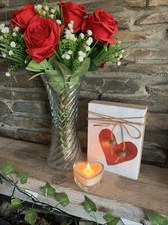 Targa in legno shabby chic con