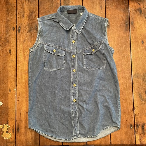 Gilet donna denim - blu, gloria