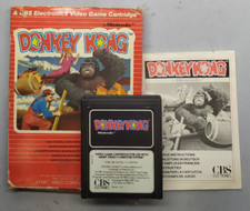 A Donkey Kong A CBS Electronics Video Games Cartridge Atari 2600
