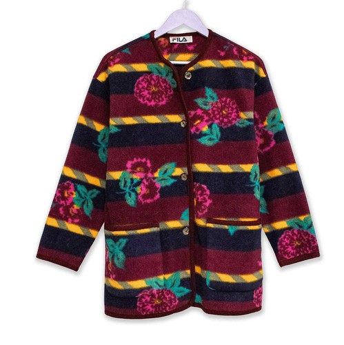 Pile fila vintage bordeaux blu - pile,