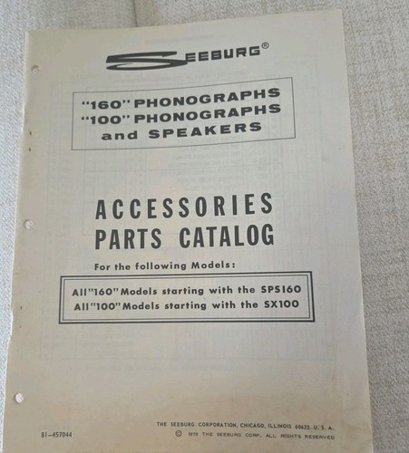 Catalogo ricambi fonografo - catalogo,