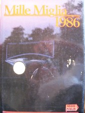 LIBRO    MILLE   MIGLIA  1986