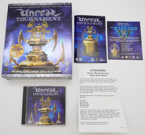 Unreal tournament pc cd - ut,