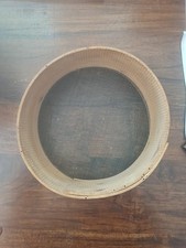 ANTICO SETACCIO Sardo IN LEGNO ARTIGIANALE PER FARINE E Cereali DIAMETRO CM. 20