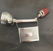 ANTICA TORCIA PIFCO DA FERROVIERE O DA MINATORE  IN ACCIAIO ANNI 50