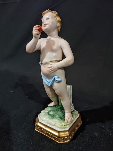 Antica statuina capodimonte - antica,