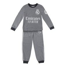 Pigiama Real Madrid Kids - Biancheria da notte manica lunga in cotone e poliestere