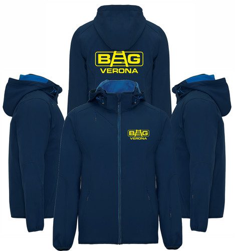 Giacca softshell con cappuccio - giacca,