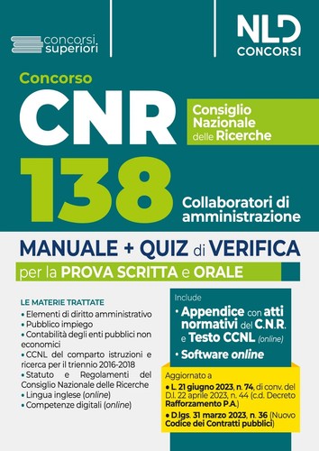Concorso cnr consiglio - cnr,
