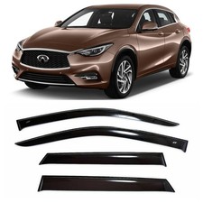 Tape-on Window Visors Sun Rain