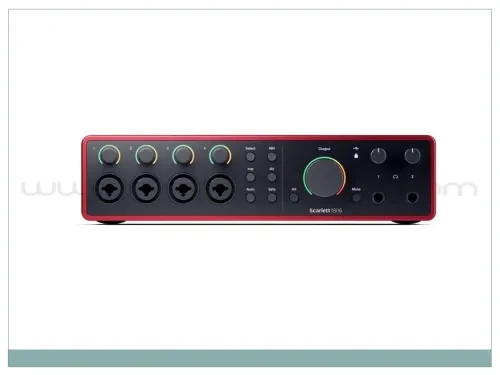 Focusrite scarlett 18i16 4th - focusrite,