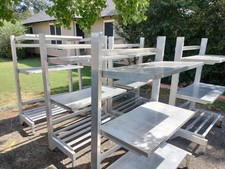 6 scaffalature a sbalzo in