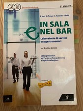 "In sala e nel bar" libro usato scuola superiore- alberghiero. 