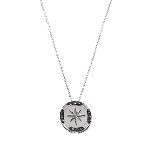 Collana oro bianco kt - collana, 18