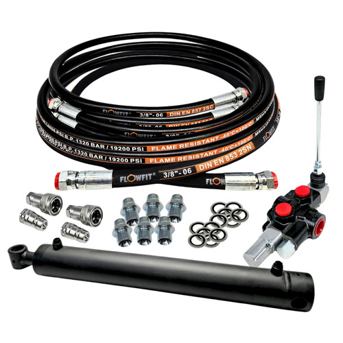 Kit spaccalegna con valvola - , a
