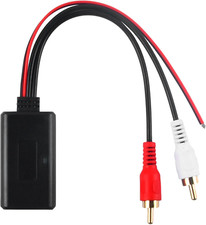 2 RCA Bluetooth 5.0 Trasmettitore Ricevitore, Ricevitore Audio Plug and Play, Ca